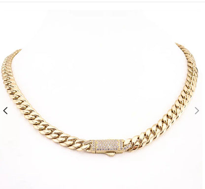 14KT GOLD CHOCKER